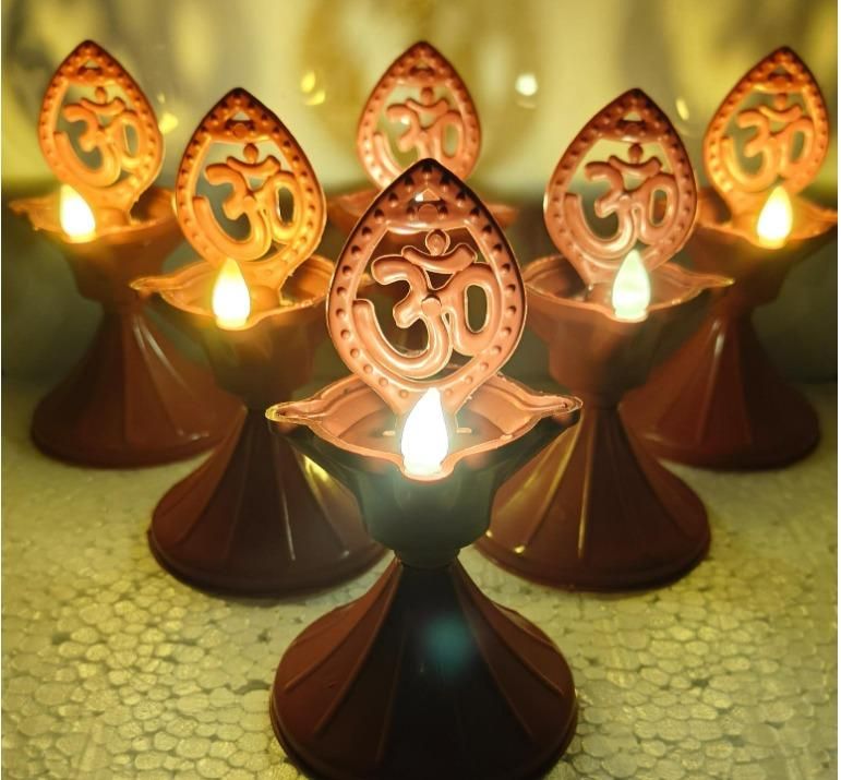 Deep Water led ॐ Diya (Pack of 3)