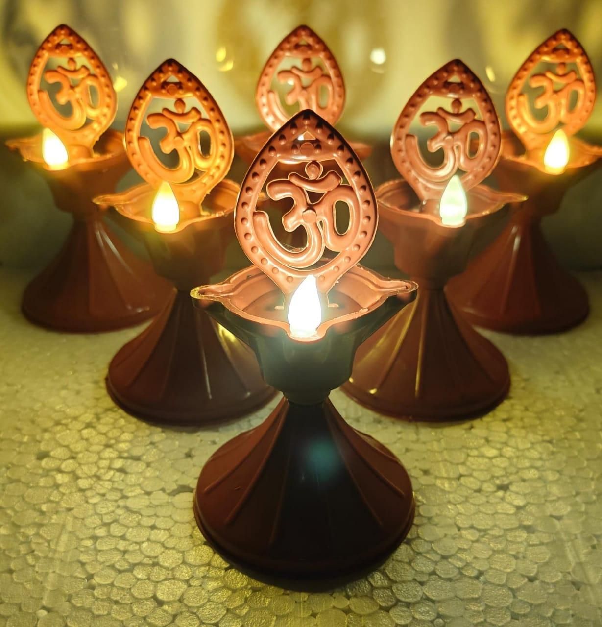 Deep Water led ॐ Diya (Pack of 3)